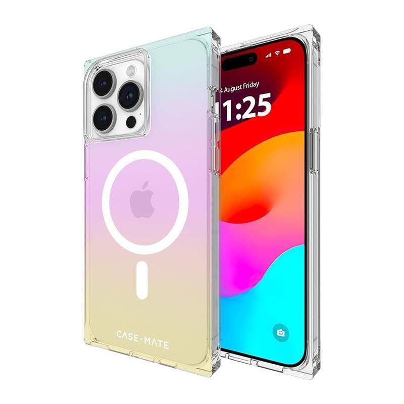 BLOX Apple IPhone 15 Pro Case [MagSafe Compatible] - 12ft Drop Protection - Neon Watermelon - View #3