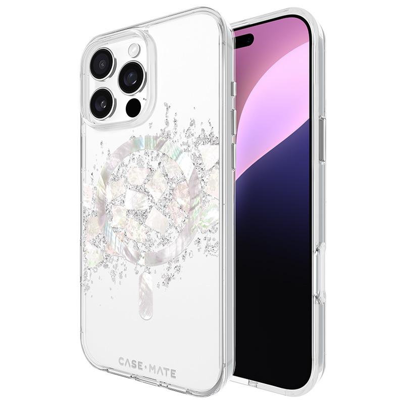 CaseMate Karat MagSafe Etui iPhone 16 Pro Max zdobione masą perłową