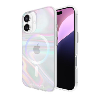 Case-Mate Soap Bubble MagSafe - Etui iPhone 16 (Iridescent) - Case-mate