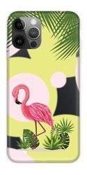 CaseGadget ETUI NADRUK FLAMING I KWIATY IPHONE 12 MINI - CaseGadget