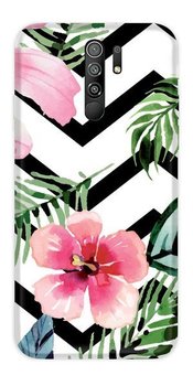 CaseGadget ETUI NADRUK TROPIKALNE KWIATY POCOPHONE M2 - CaseGadget