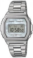 Casio, Zegarek damski, Vintage, A1000D-7EF, srebrny Casio