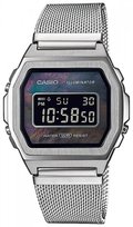 Casio, Zegarek damski, Vintage, A1000M-1BEF, srebrny Casio