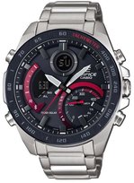 Casio, Zegarek męski ECB-900DB-1AER, srebrno-czarny Casio