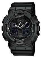 CASIO, Zegarek sportowy kwarcowy, G-SHOCK GA-100-1A1ER Casio