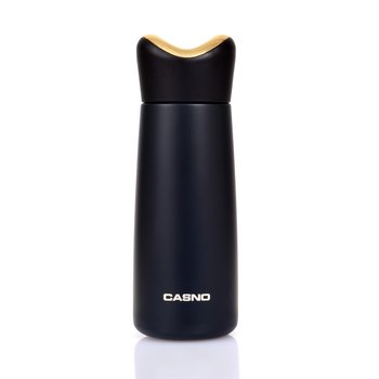 Casno, butelka termiczna, Capitol Peak, czarna, 280 ml - Casno