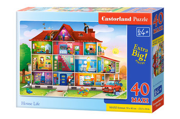 Castor, puzzle 40 maxi życie w domu b-040346-1 - Castorland