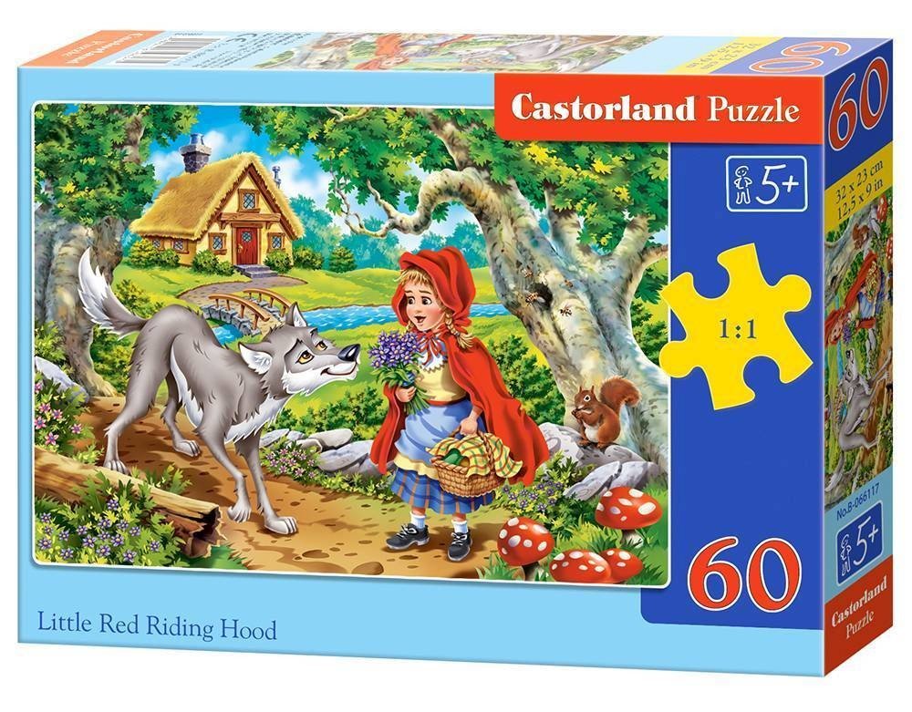 Castor, puzzle Czerwony Kapturek