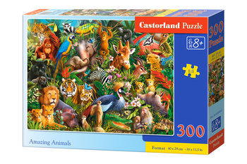 Castor, Puzzle Niezwykłe zwierzęta B-030491, 300 el. - Castorland