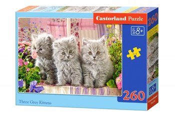Castor, puzzle Szare kotki - Castorland