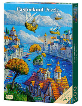 CASTOR, Puzzle The Port 500 el. - Castorland