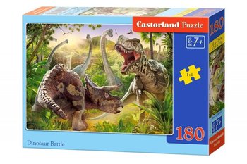Castor, puzzle Walka dinozaurów - Trefl