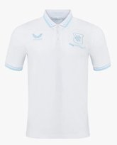 CASTORE KOSZULKA POLO BIAŁA KLASYCZNA Z LOGO S VBR Inna marka