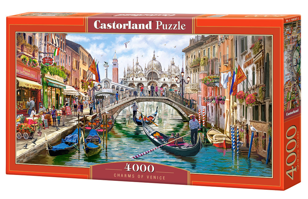 Castorland, puzzle, Charms of Venice, 4000 el.