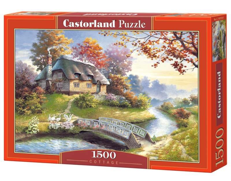 Castorland, puzzle, Cottage, 1500 el.