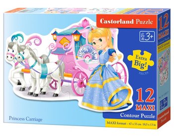 Castorland, puzzle, Disney, Princess Carriage, 12 el. - Castorland