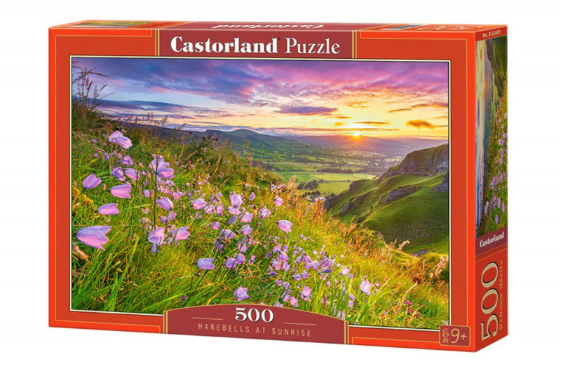 Фото - Пазли й мозаїки Castorland , puzzle, elementów Harebells at Sunrise, 500 el. 