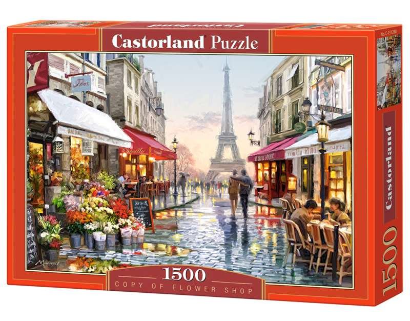 Castorland, puzzle, Flower Shop, 1500 el.