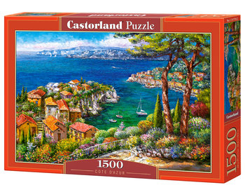 Castorland, puzzle, French Riviera, 1500 el. - Castorland