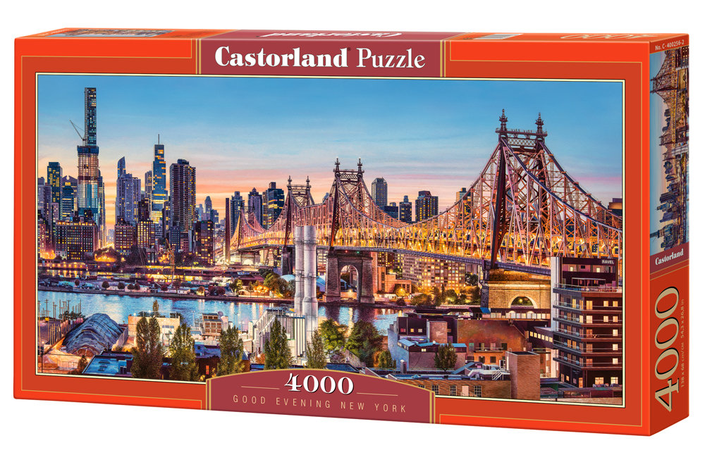 Castorland, puzzle, Good Evening New York, 4000 el.