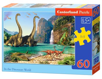 Castorland, puzzle, In the Dinosaurs World, 60 el. - Castorland
