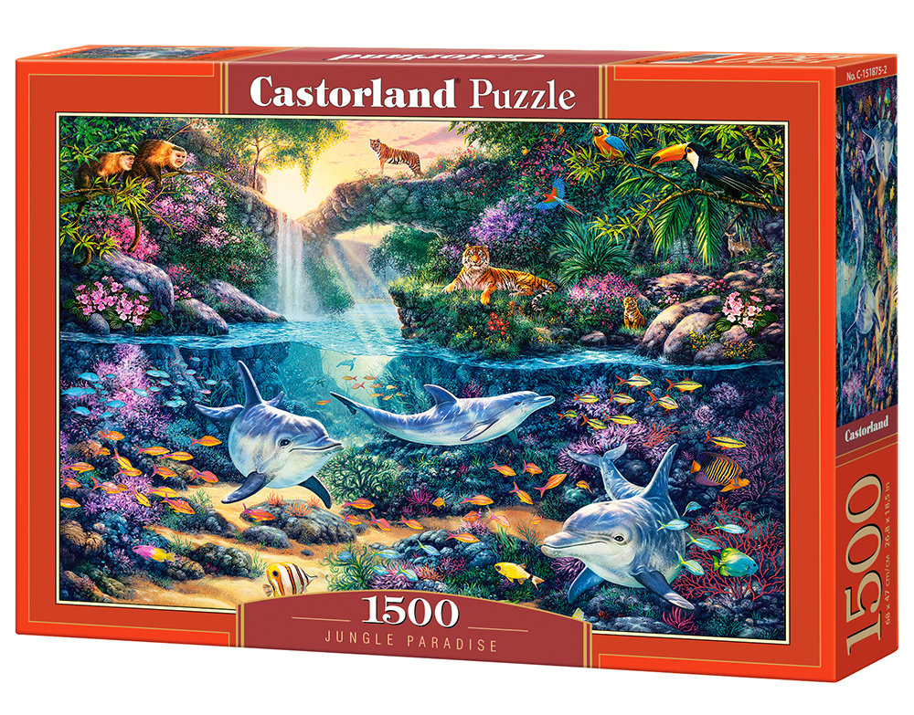Castorland, puzzle, Jungle Paradise, 1500 el.