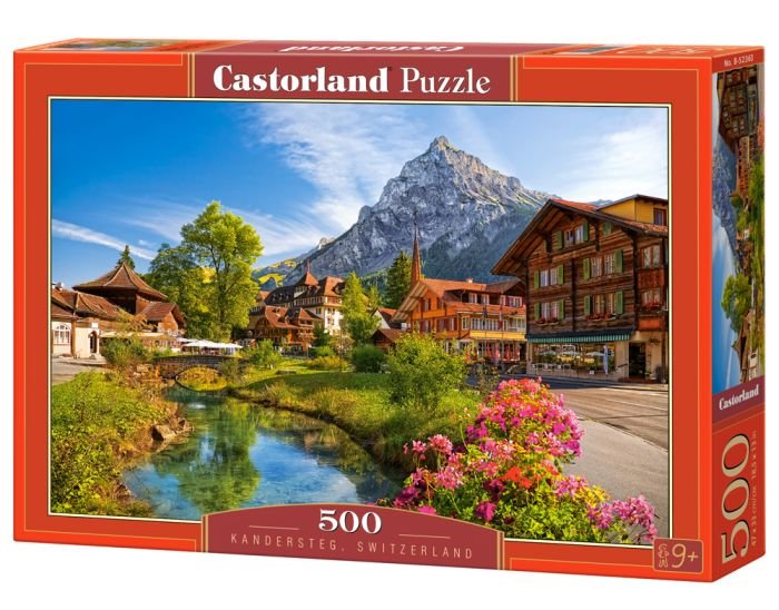 Castorland, puzzle, Kandersteg, Switzerland, 500 el.
