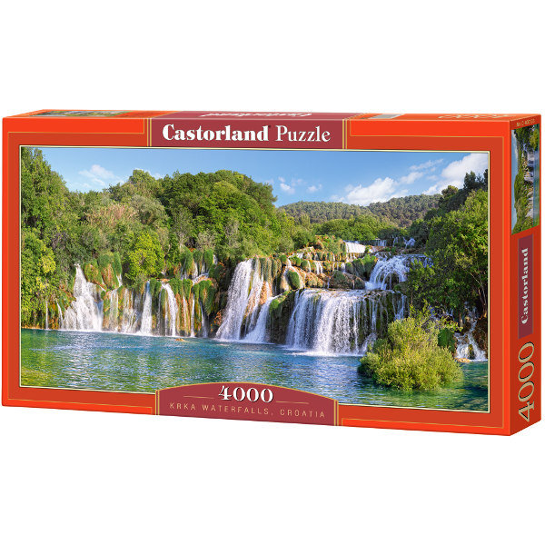 Castorland, puzzle, Krka Waterfalls Croatia, 4000 el.