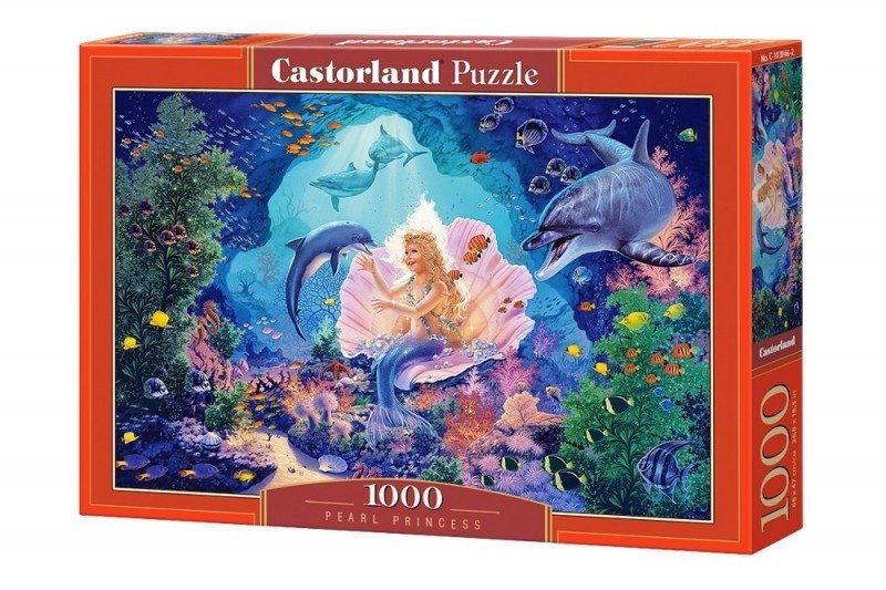 Castorland, puzzle, Księżniczka pereł, 1000 el.