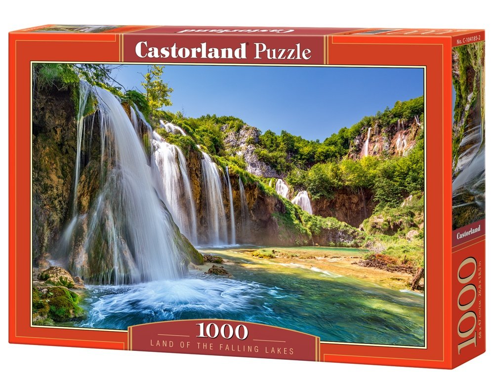 Castorland, puzzle, Land of the Falling Lakes, 1000 el.