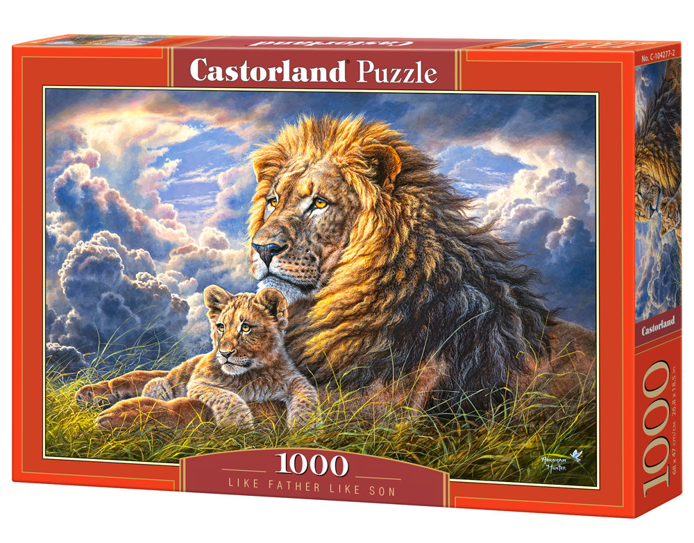 Castorland, puzzle, Like Father Like Son, 1000 el.