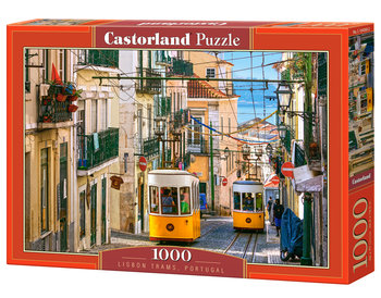 Castorland, puzzle, Lisbon Trams Portugal, 1000 el. - Castorland