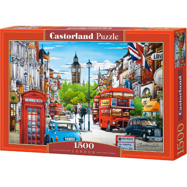 Castorland, puzzle, Londyn, 1500 el.
