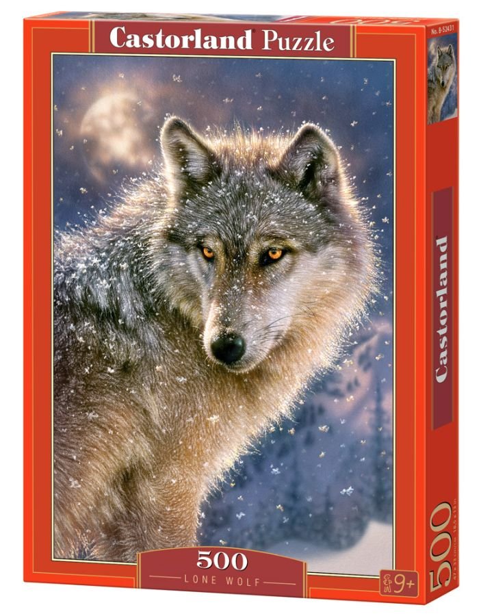 Castorland, puzzle, Lone Wolf, 500 el.