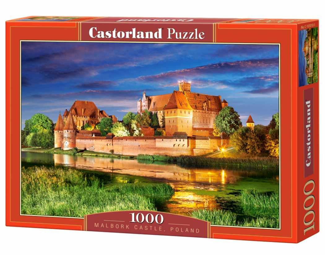 Castorland, puzzle, Malbork Castle Poland, 1000 el.