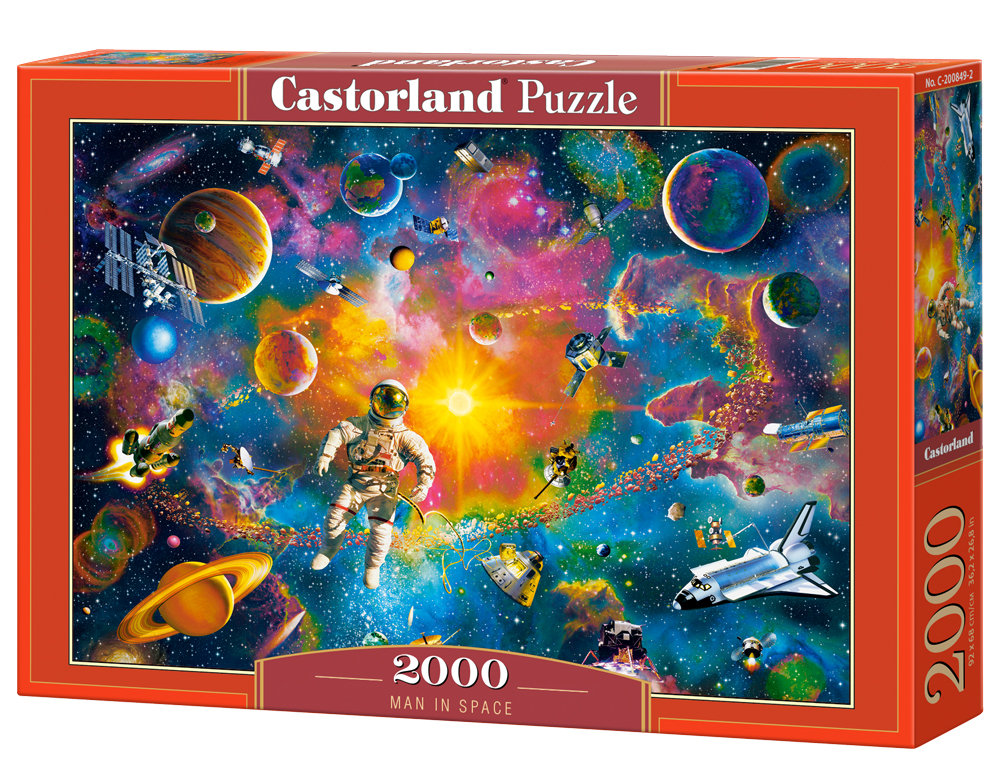 Фото - Пазли й мозаїки Castorland , puzzle, Man in Space, 2000 el. 