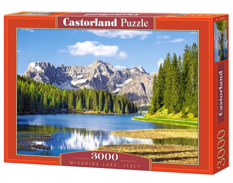 Castorland, puzzle, Misurina Lake Italy, 3000 el.