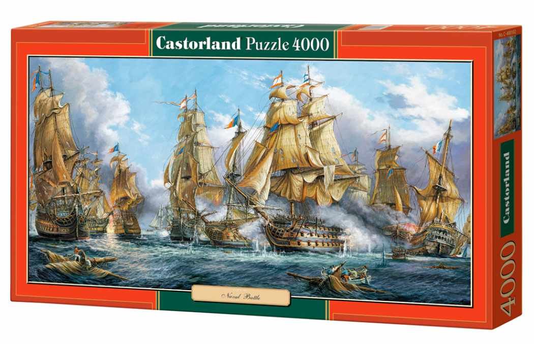 Castorland, puzzle, Naval Battle, 4000 el.