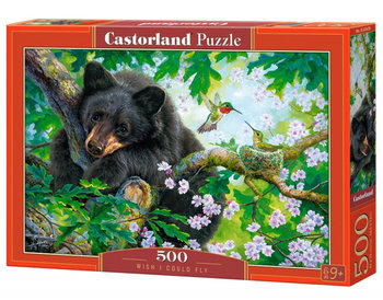 Castorland, puzzle, Niedźwiedź Wish I Could Fly, 500 el. - Castorland