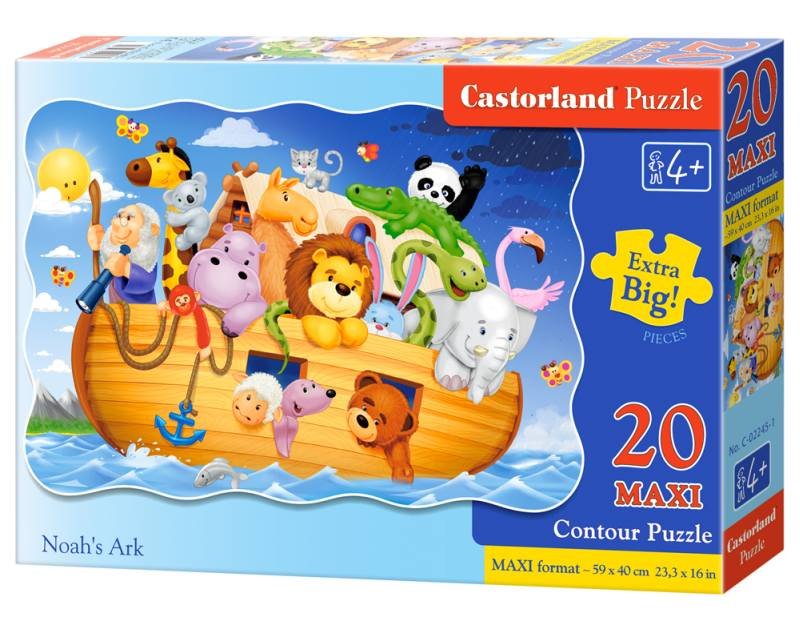 Castorland, puzzle, Noah's Ark, 20 el.