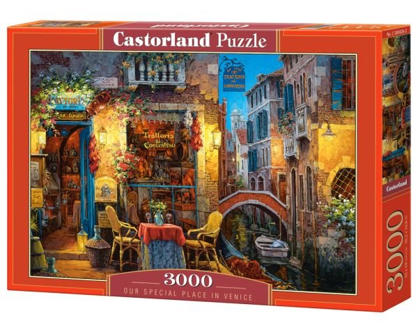 Castorland, puzzle, Our Special Place in Venice, 3000 el.