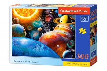 Castorland, puzzle, Planety i ich księżyce, 300 el. - Castorland