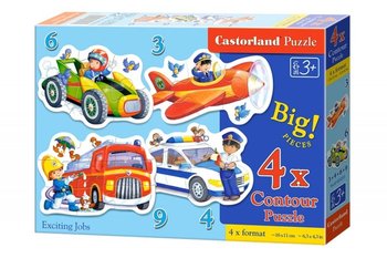 Castorland, puzzle Pojazdy - Castorland