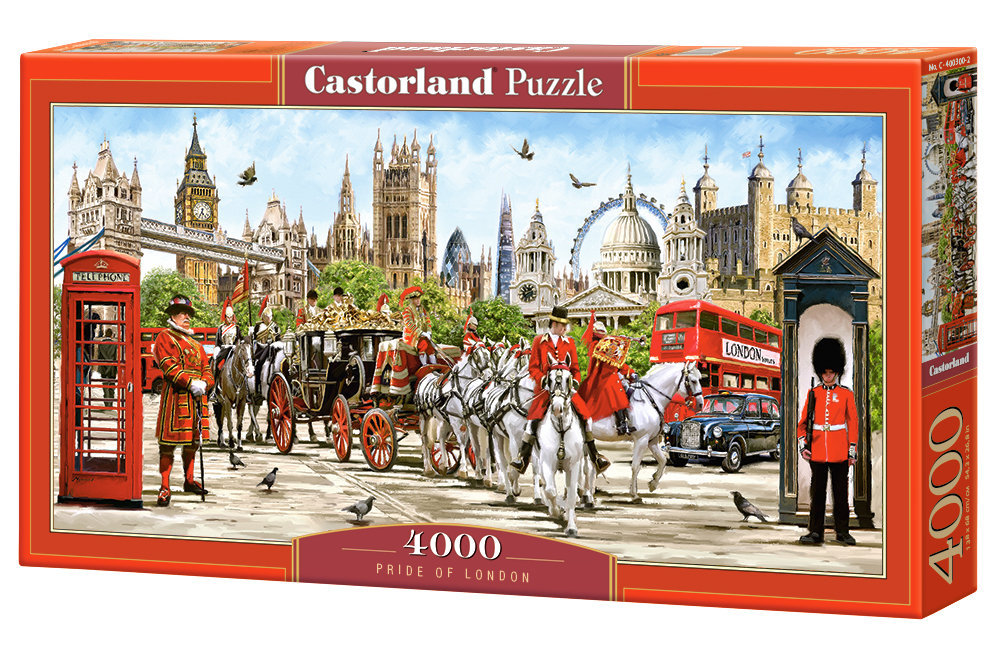 Castorland, puzzle, Pride of London, 4000 el.