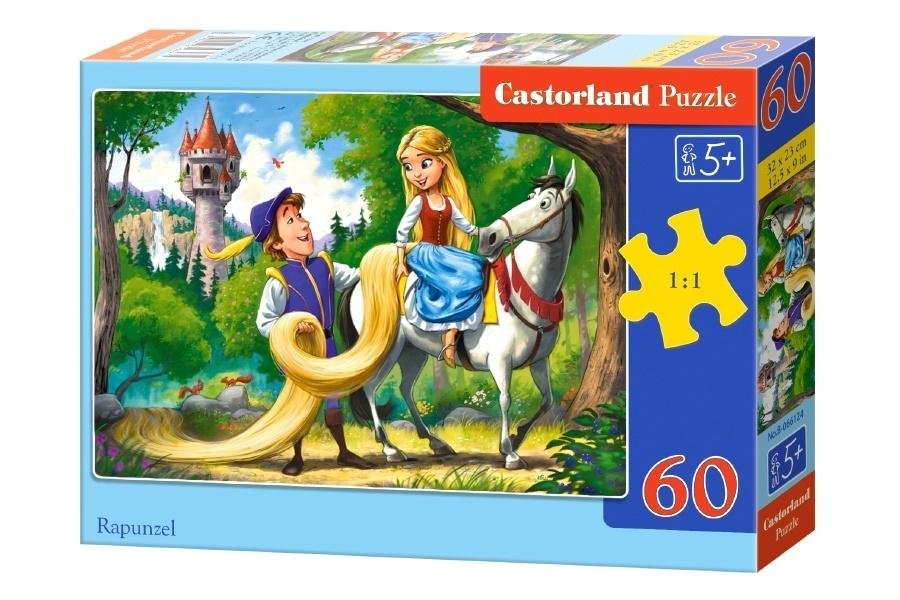 Фото - Пазли й мозаїки Castorland , puzzle, Rapunzel , 60 el. 