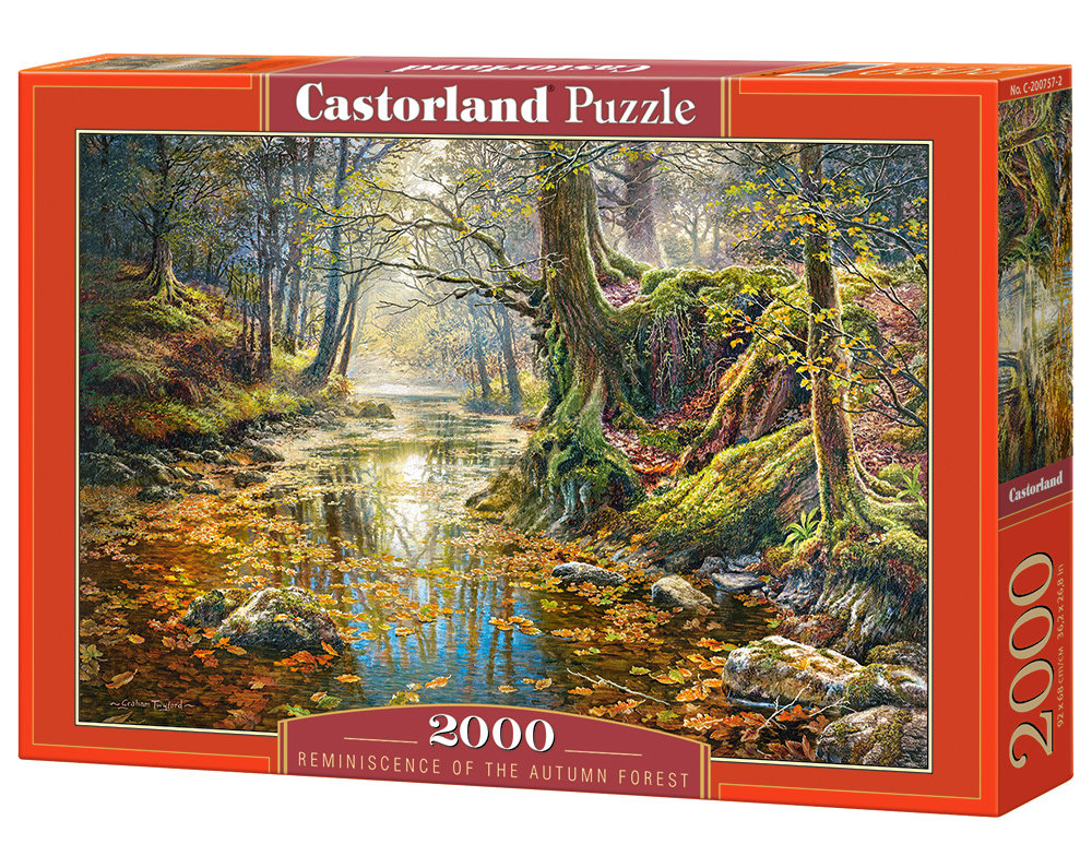 Castorland, puzzle, Reminiscence of the Autumn Forest, 2000 el.