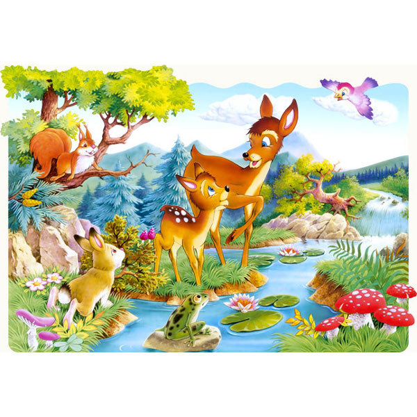Castorland, puzzle Sarenki