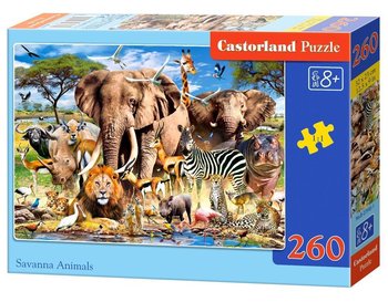 Castorland, puzzle, Savanna Animals, 260 el. - Castorland