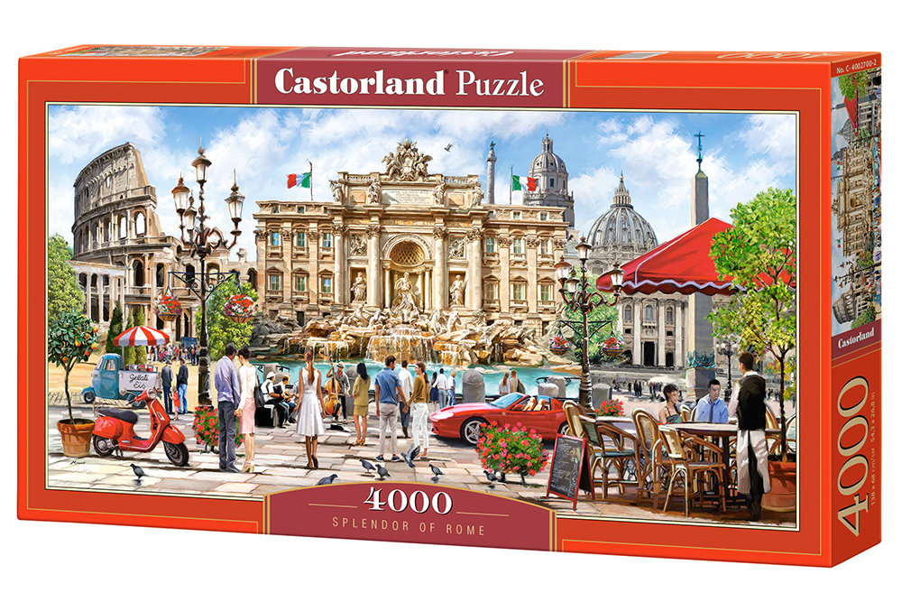Castorland, puzzle, Splendor of Rome, 4000 el.
