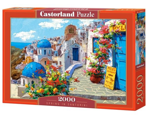 Castorland, puzzle, Spring in Santorini, 2000 el.